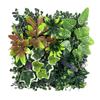 DIY Artificial Plant Wall Panel UV Protection Sunflower Simulation Maple Plant Sheet Durable Green Artificial Eucalyptus Carpet