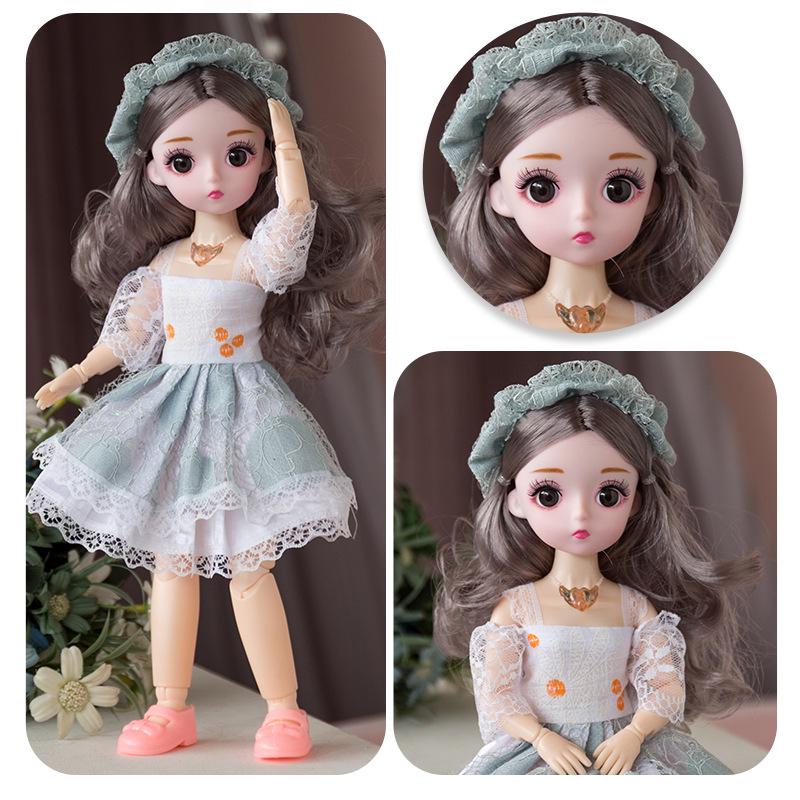 Набор кукол Барби Итянь 30 см: Кукла BJD с музыкой, свадебным платьем и сменой нарядов