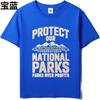 New Arrived Boys Short Sleeve Tshirt Plus Size Protect Our National Parks Parks Over Profits Everyday Unisex Top Tees Man T Shirt