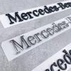 1pcs Car 3D ABS tail badge is suitable for Mercedes' new C-class A-class E-class glc glb tail car with Mercedes-Benz letters.
