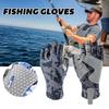 Yousheng 1 пара рыболовных перчаток, супер мягкие, эластичные, износостойкие, устойчивые к ультрафиолетовому излучению, солнцезащитные перчатки, снаряжение для кемпинга