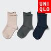 Uniqlo Japan Regular Socks  3 Pairs  Top Roll 