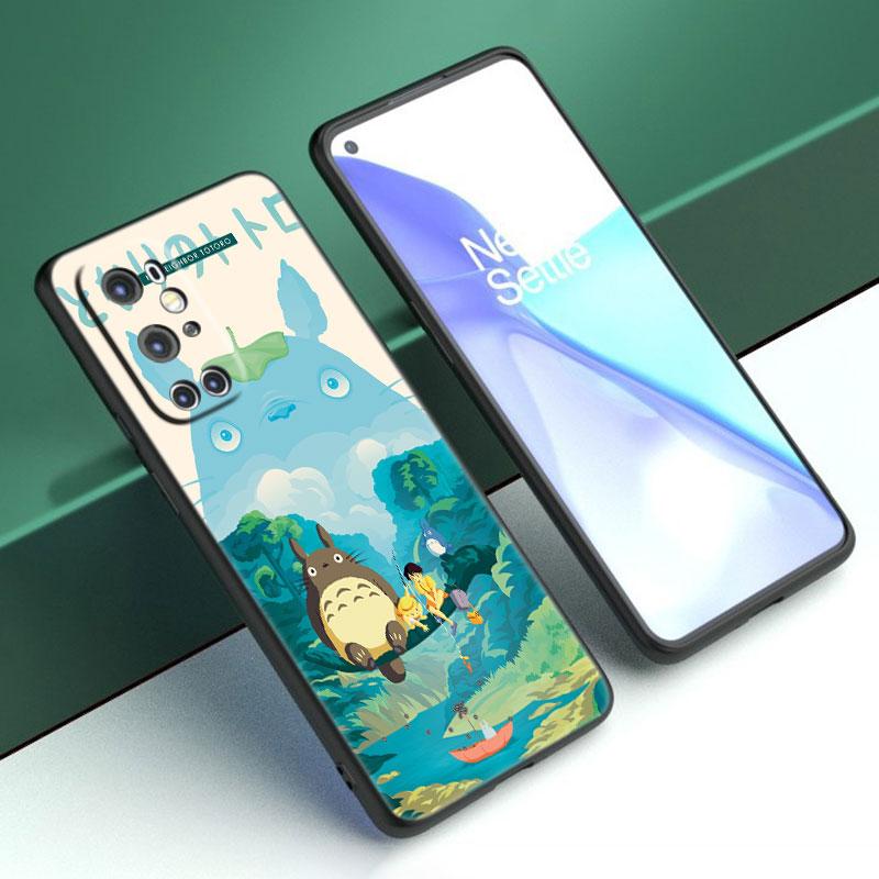 Силиконовый чехол для телефона Anime Studio Ghibli Totoro для OnePlus 10T 10R 9RT 8T 7T Pro Nord 2 N10 N100 N200 CE2 Lite 2T ACE 5G Cover
