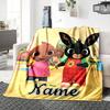Custom Name Friendship Fun Playroom Party Blanket For Couch Bed Plush Cozy Fuzzy Blanket Super Soft Warm Blankets For Fall And Winter 091611
