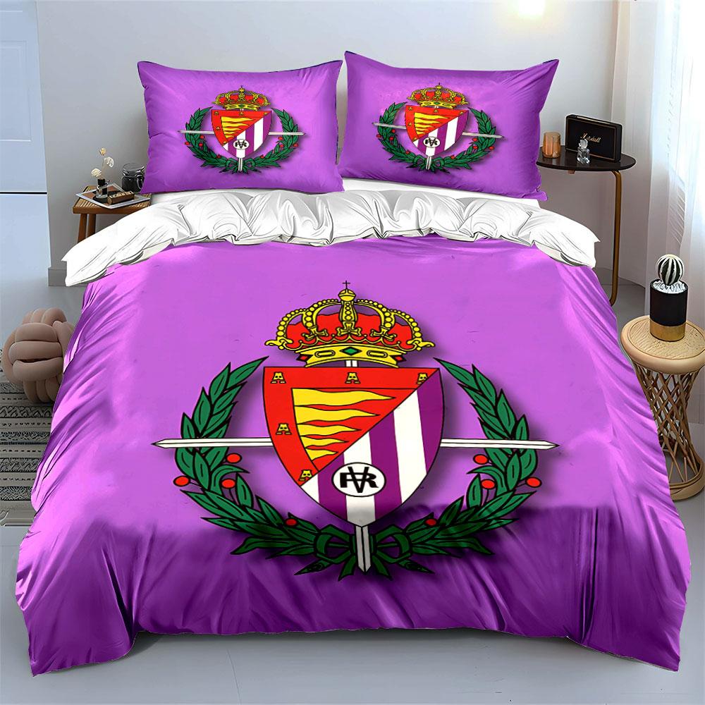 Purple Bedding Set with Crown Logo Bedding Duvet Cover Set Duvet Cover Pillowcases (1 * Duvet Cover 2 * Pillowcases, without duvet insert)