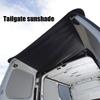 RV Tailgate Sunshade Thickened Waterproof Sunshade Oxford Cloth Transport UV-resistant RV Cover Install Easy Carport Cover D0M0