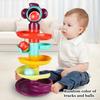[Rolling Ball Spinner Toy] Fun Early Learning Toy - Edutainment Track Marble Tower | Rolling Ball Spinner | Festivals and Birthday Gifts