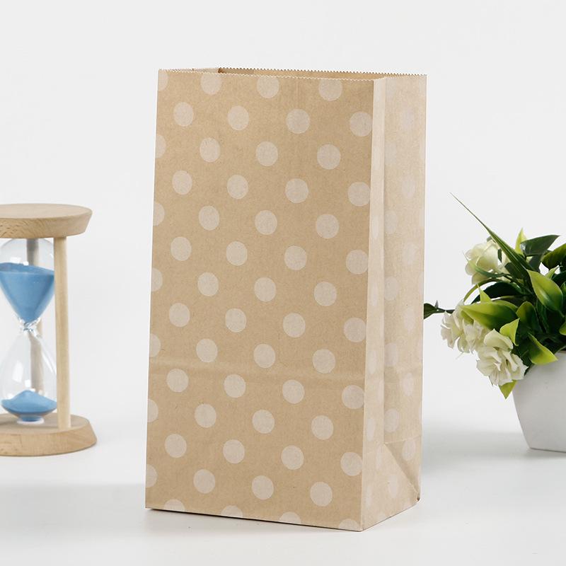 Крафт-пакеты в наличии - Креативная одноразовая упаковка для печенья и конфет на дни рождения (6 Дизайнов)