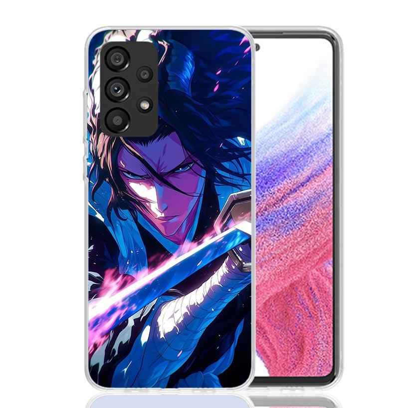 Чехол для телефона Bleach Кучики Бьякуя для Samsung Galaxy A17 A16 A14 A15 A13 A57 A56 A54 A55 A53 A37 A36 A34 A35 A33 A26 A24 A25 A23