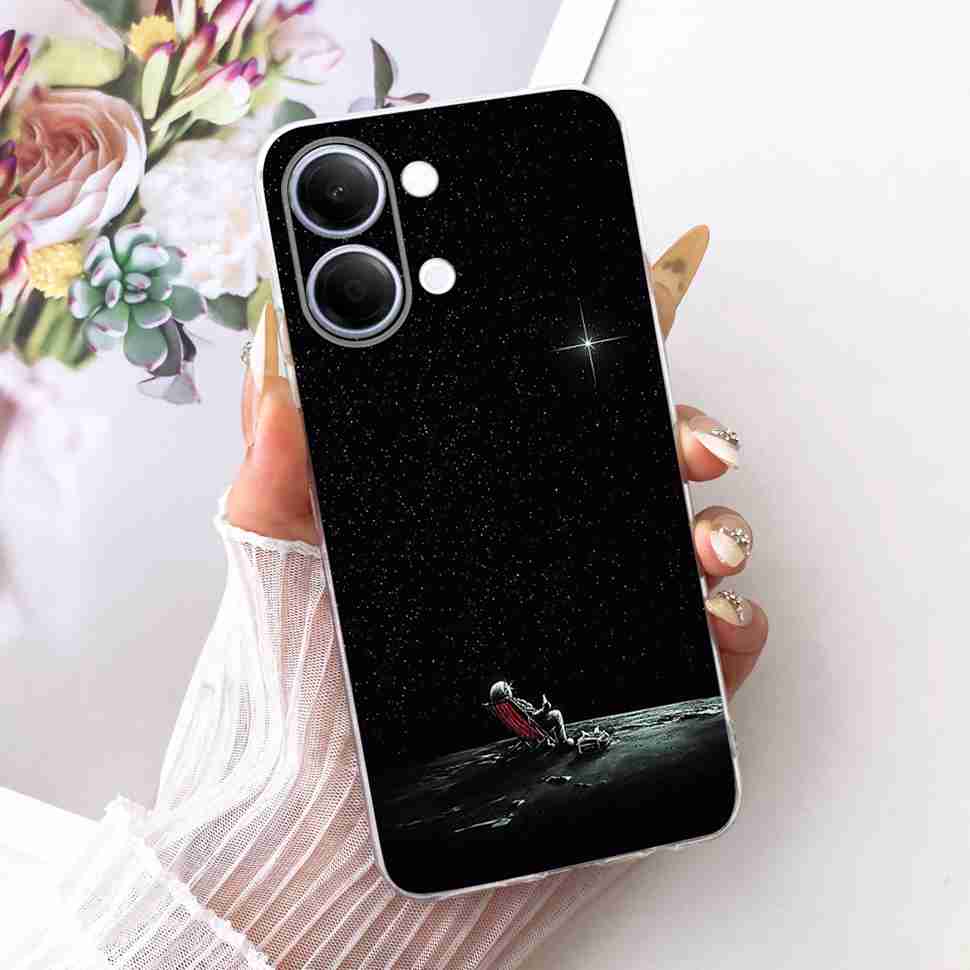 For vivo Y05 4G 6.74" Case Simple Cute Cartoon Cat Rabbit Silicone TPU Back Cover For Vivo y05 VIVO Y 05 4G Phone Cases Bumper
