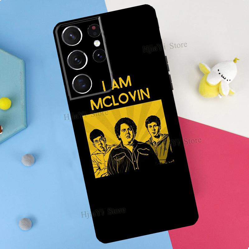 Mclovin Superbad Phone Case For Samsung Galaxy S23 S22 Ultra Note 20 10 S8 S9 S10 Plus S20 FE S21 FE Cover