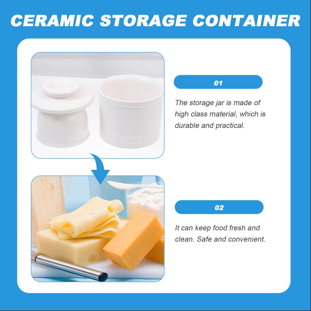 Butter Dish Keeper French Country Plant Churn Dispenser Christmas Lid Countertop Churner Spreadable Wheel With For