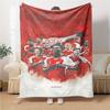 1Pc Club America Soccer Team Blanket For Couch Bed Plush Cozy Fuzzy Blanket Super Soft Warm Blankets For Fall And Winter 0918227