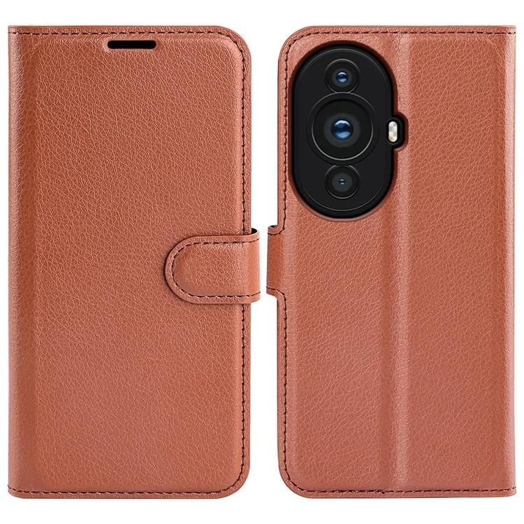 For Huawei nova 11 / nova 12s 4G / nova 12 Lite 4G Wallet Cover Litchi Texture Anti-Scratch Shell Stand Mobile Phone PU Leather Case