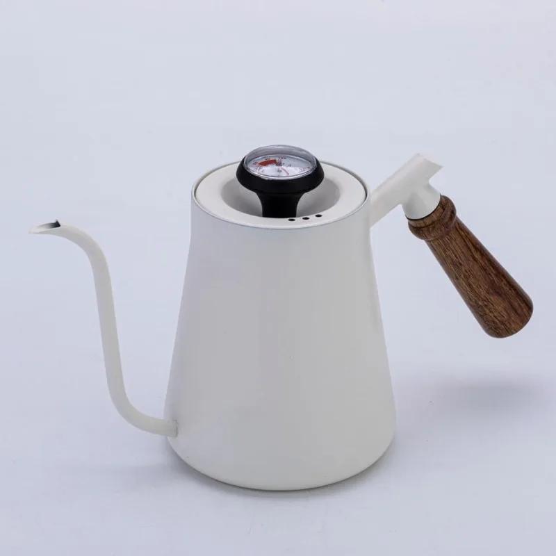 Coffee Drip Kettle 650/850ML Gooseneck Kettle Hand Brewing Kettle for Coffee Tea Mocha Espresso Manual Milk Pouring