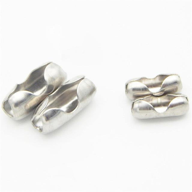 10meters/roll 1.5/2/2.4mm Beaded Ball Stainless Steel Chain Bulk Chains for DIY Necklaces Bracelet Keychain Jewelry Making