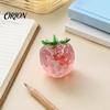 Гаджет для снятия стресса, прозрачный шарик-клубника, гигантская красная-розовая игрушка-сквиш для снятия стресса, имитация фрукта, сенсорная игрушка для снятия напряжения