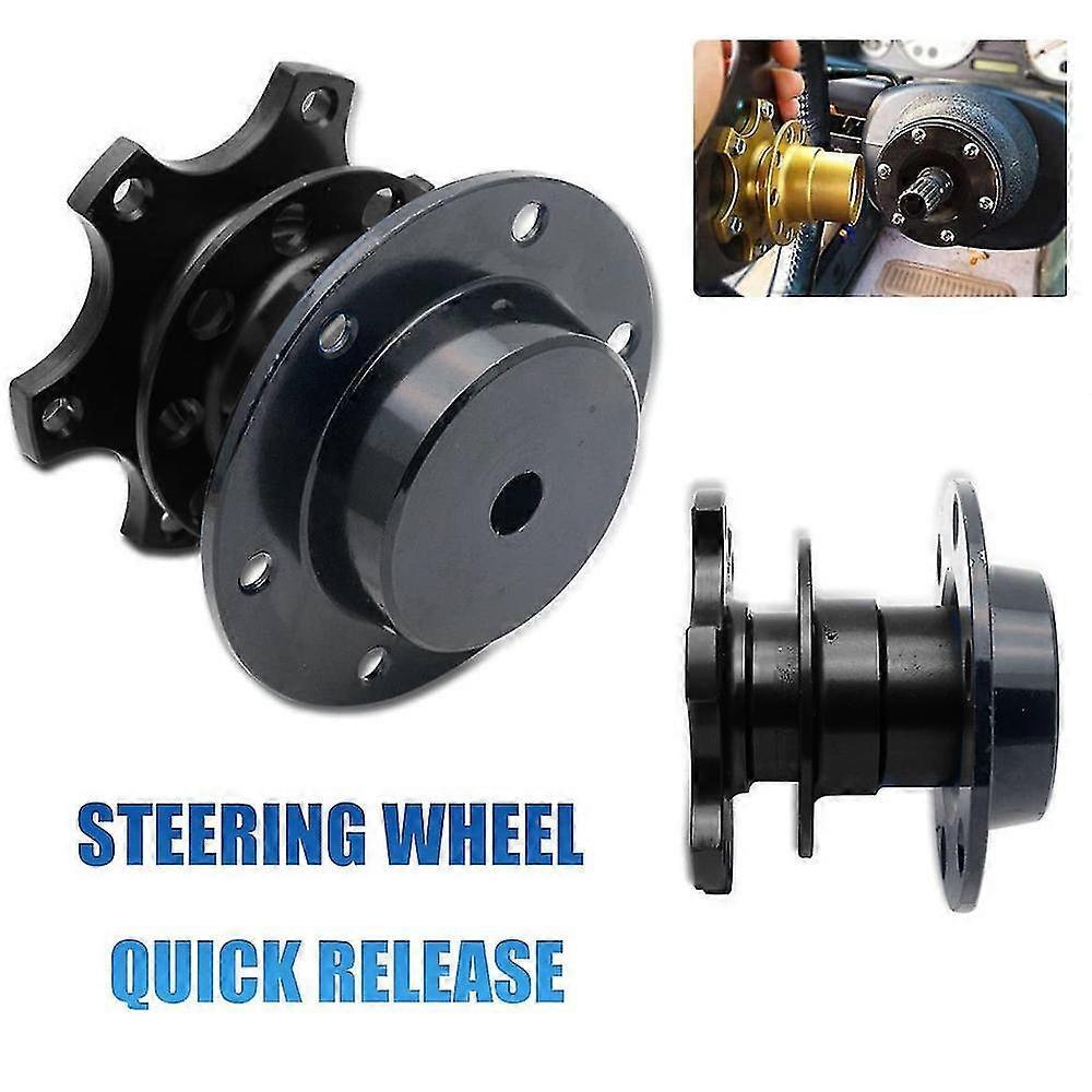 Universal Quick Release Adapter Snap Off Steering Wheel Hub Race