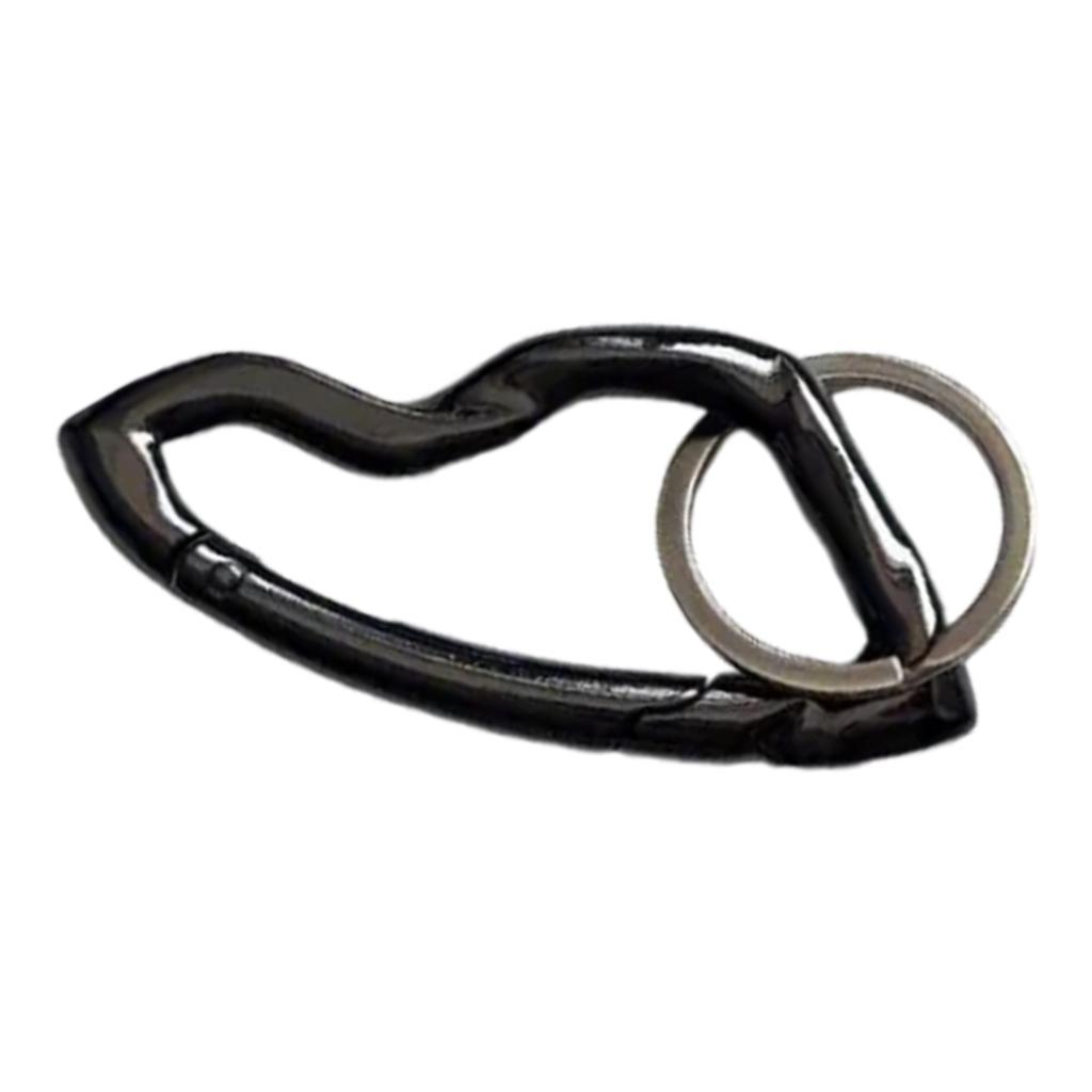 Стильный карабин-брелок Y2K со звездой, минималистичный кулон-карабин со звездой из нержавеющей стали для сумок и рюкзаков