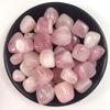 100g 10-20MM Natural Polished Rose Quartz  Crystal Tumbled Gravel Stone Tumbled Healing Crystal Stones for DIY Crafts
