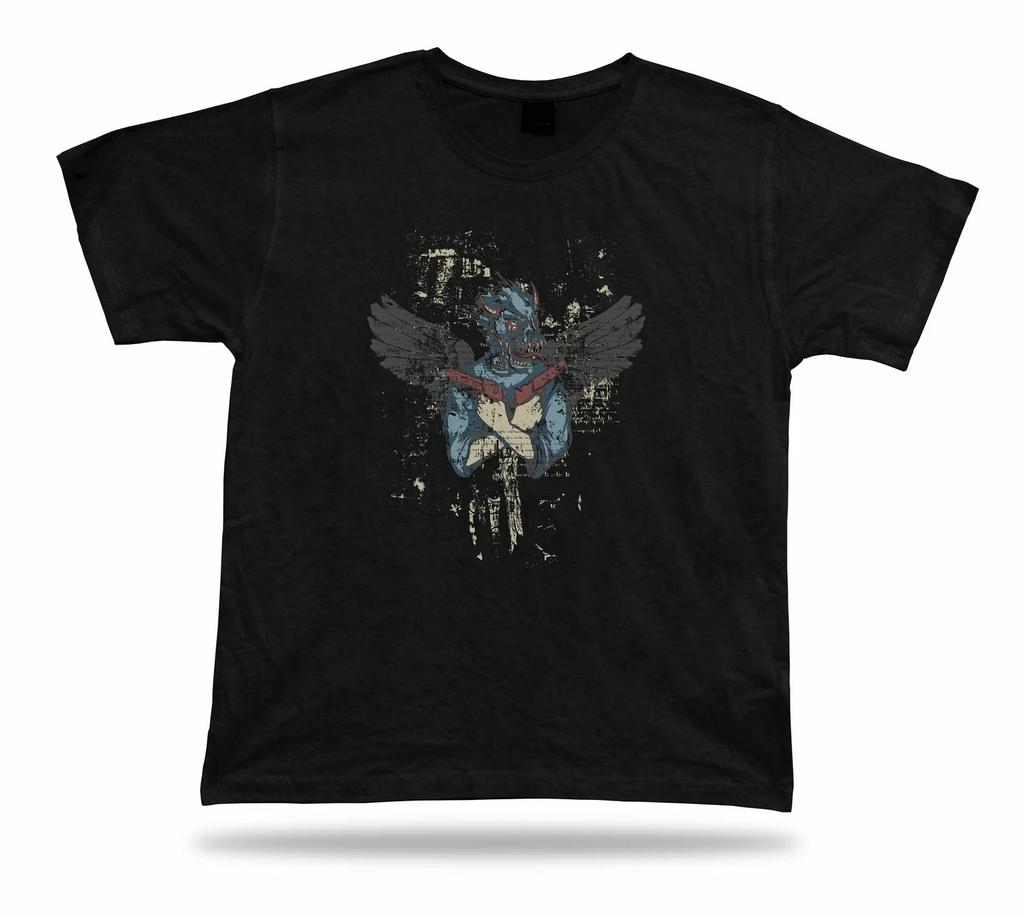 Monster Demon Evil Gun man T shirt idea unisex awesome cool apparel design