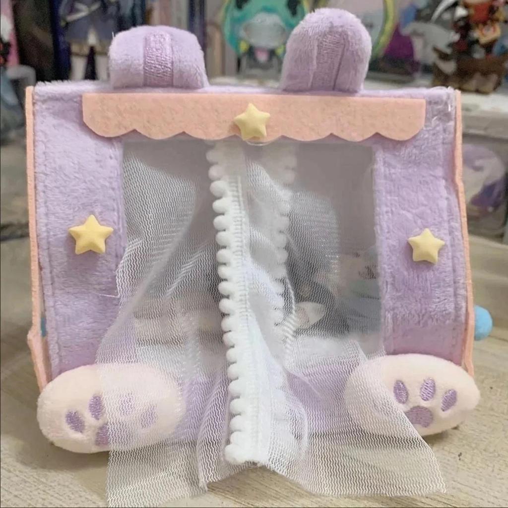 Doll Tent Bed Dollhouse Accessories Miniature Princess Furniture for Living Room Home