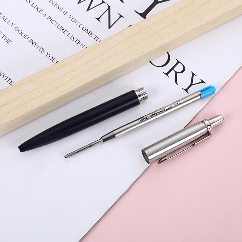 2025 Metal Push-Action Ballpoint Pen with Laser Logo - New Gift Edition