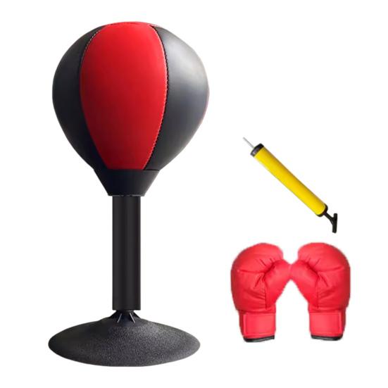 Desktop Punching Bag with Suction Cup Heavy Duty Stress Relief Boxing Speed Ball Kids