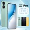 Android-смартфон X7 Pro: Ультрабольшой экран 7,3 дюйма, 16+1 ТБ, Международная версия.