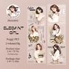 60mm*2m/Roll PET Tape Cute Literary INS Style Girl Character Handbook Journal Masking Tape Sticker DIY Stationery Scrapbooking