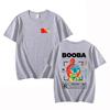 B2o Tshirts Unisex Fashion Booba Printed Short Sleeve T Shirt Unisex Casual Harajuku Streetwear Tee Tops