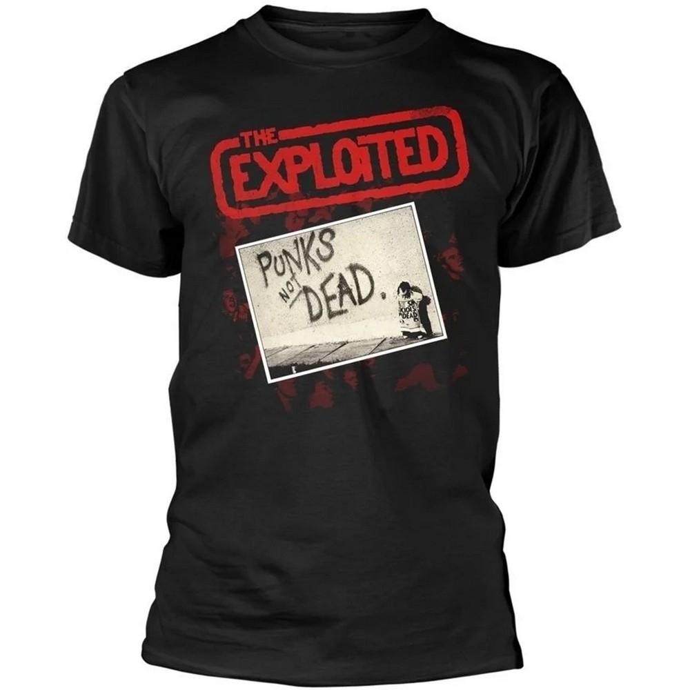 The Exploited Unisex Adult Punks Not Dead T-Shirt