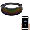 LED Smart Glasses Support APP Control, Party Bluetooth Glasses for Birthday, Bar, Flashing Display DIY Animation, USB Rechargeable Shining Glasses