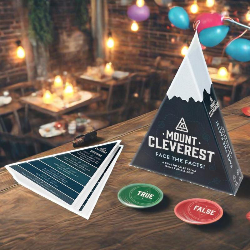 Самая умная горная игра «Правда или ложь» Веселая игра для взрослых и детей Семейная карточная игра Дорожные вечериночные игры Подарок для мальчиков и девочек