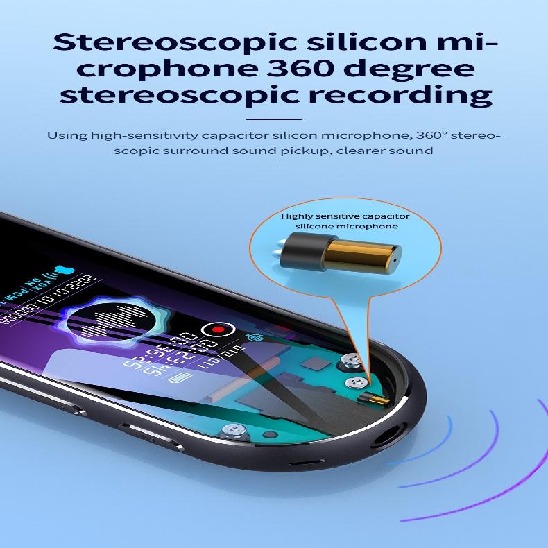 4 ГБ/8 ГБ/16 ГБ/32 ГБ цифровой мини-аудио диктофон ручка профессиональная запись 16 часов MP3-плеер