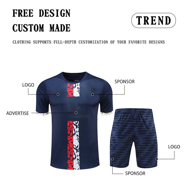Team Football Soccer Uniform Personalized Soccer Wear Jersey Football Uniform Shirt