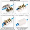 New High Power High Power Splitter No Disconnection T-type Wire Connector Quick Terminal Block Electrical