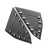 ABS Carbon Fiber Car Rear Window Shutter Cover Trim For Honda Accord X 10th 2018-2022 Accessories Window Louver Side Vent Trims