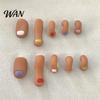 Toe Charms Nails 10Pcs Artificial Toes Set DIY 3D Shoes Decoration Comfortable Plastic Plugs with Realistic Shape Buckle Accessories for Party