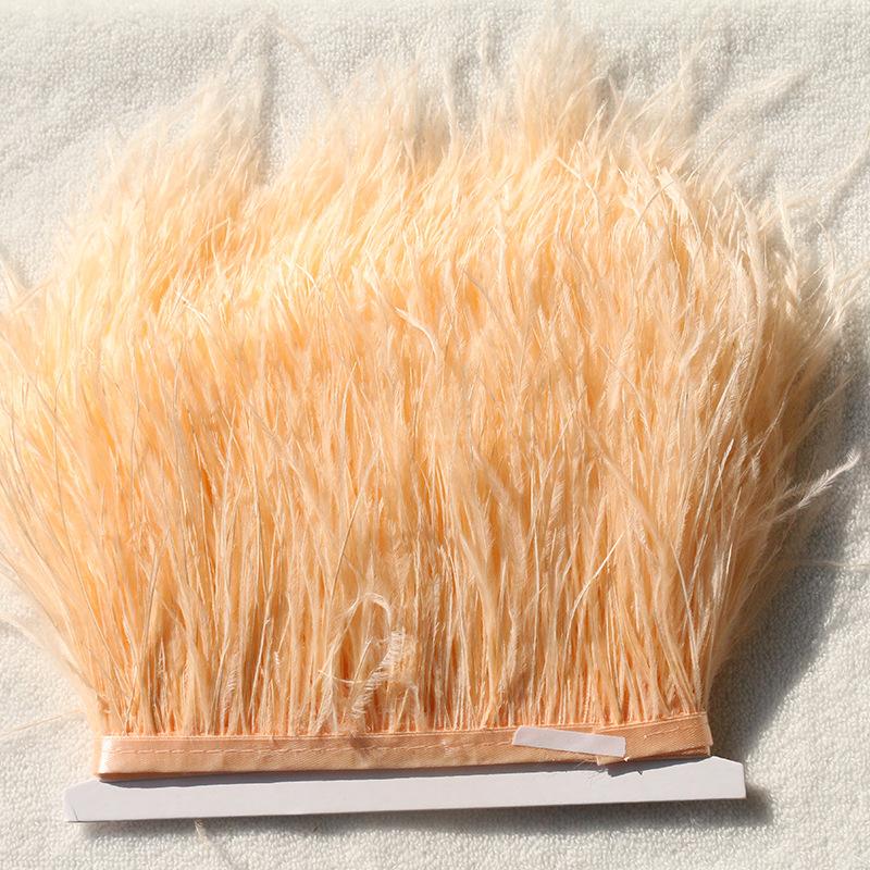 Ostrich Hair Diy Jewelry Accessories Feathers Ostrich Feathers Clothes Cuffs Skirt Decoration