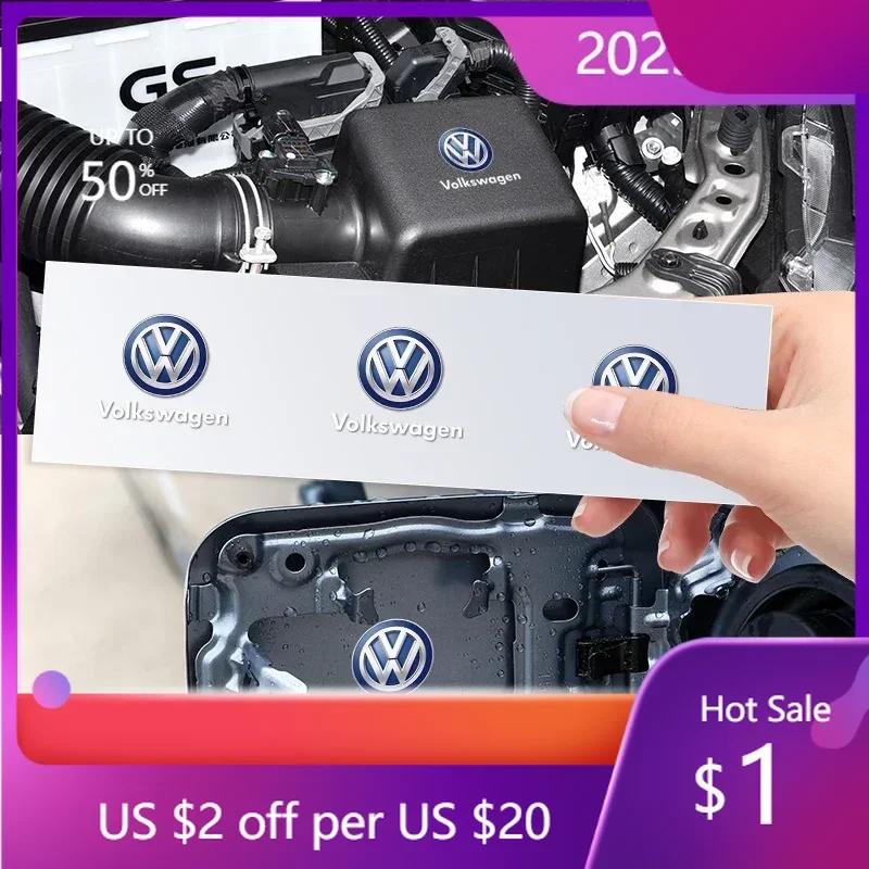 Для VW 80% Новый Автомобильный Металлический Значок Наклейки на Дворники Светоотражающие Декоративные Наклейки Для Volkswagen GOLF 5 Tiguan Polo Golf 6 Golf 7 Jetta