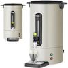 Coffee maker with tap and drip tray 14 l 1750 W light gray