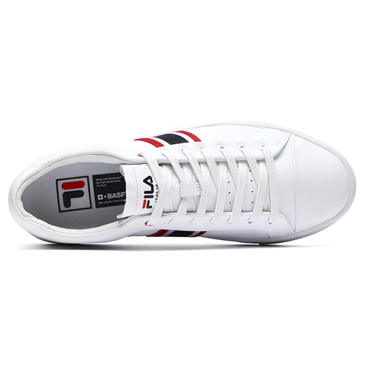 Fila 1911 Кожаные Винтажные Низкие Кроссовки Женские кроссовки FILA-Белый F12W226204FWT