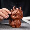 Миниатюрная статуэтка дракона, чайный питомец, украшение для рабочего стола, чайная декорация, чайные аксессуары для фермерского дома, офиса, сада, книжной полки, квартиры