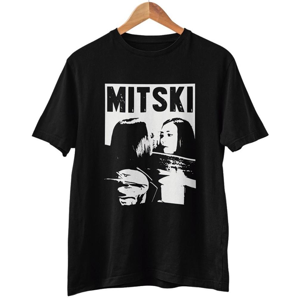 Новая черная хлопковая футболка Mitski Все размеры S345XL Подарок для фанатов SN256 Унисекс футболка