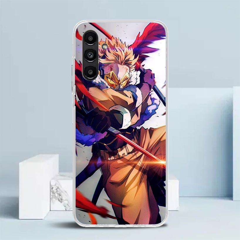 Чехол Hawks MHA My Hero A-Academy для Samsung Galaxy A17 A37 A57 A16 A26 A36 A56 A15 A14 A55 Чехол для телефона A13 A53 A25 A35 A24 A34