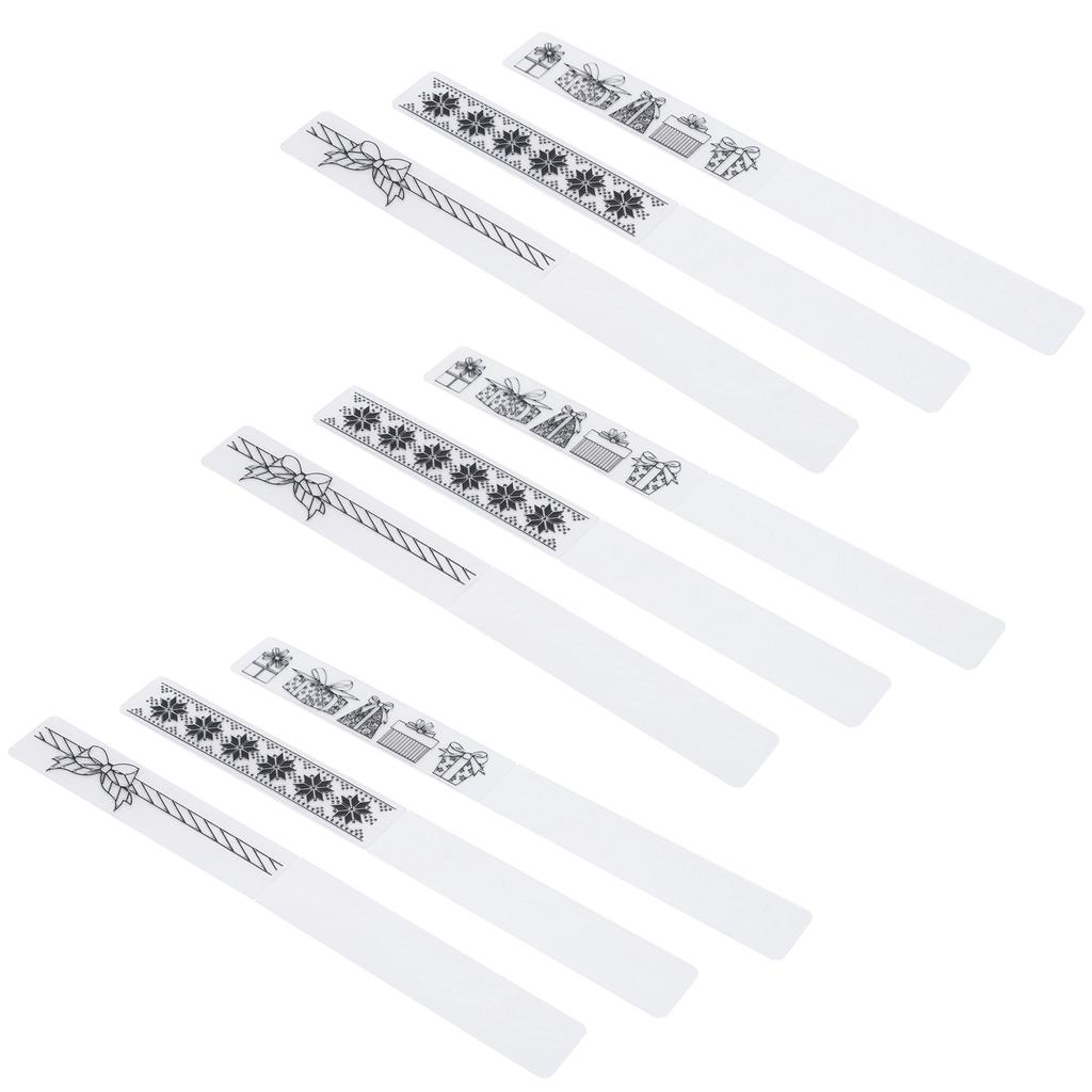 9 шт. Цветочная пластиковая папка для тиснения, бумажные украшения, шаблон для изготовления карточек, аксессуары