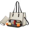 New 2-in-1 Handbag Lunch Bag Combo Bag Tote Bag Women's Insulated Lunch Box Women's Crossbody Computer Bag