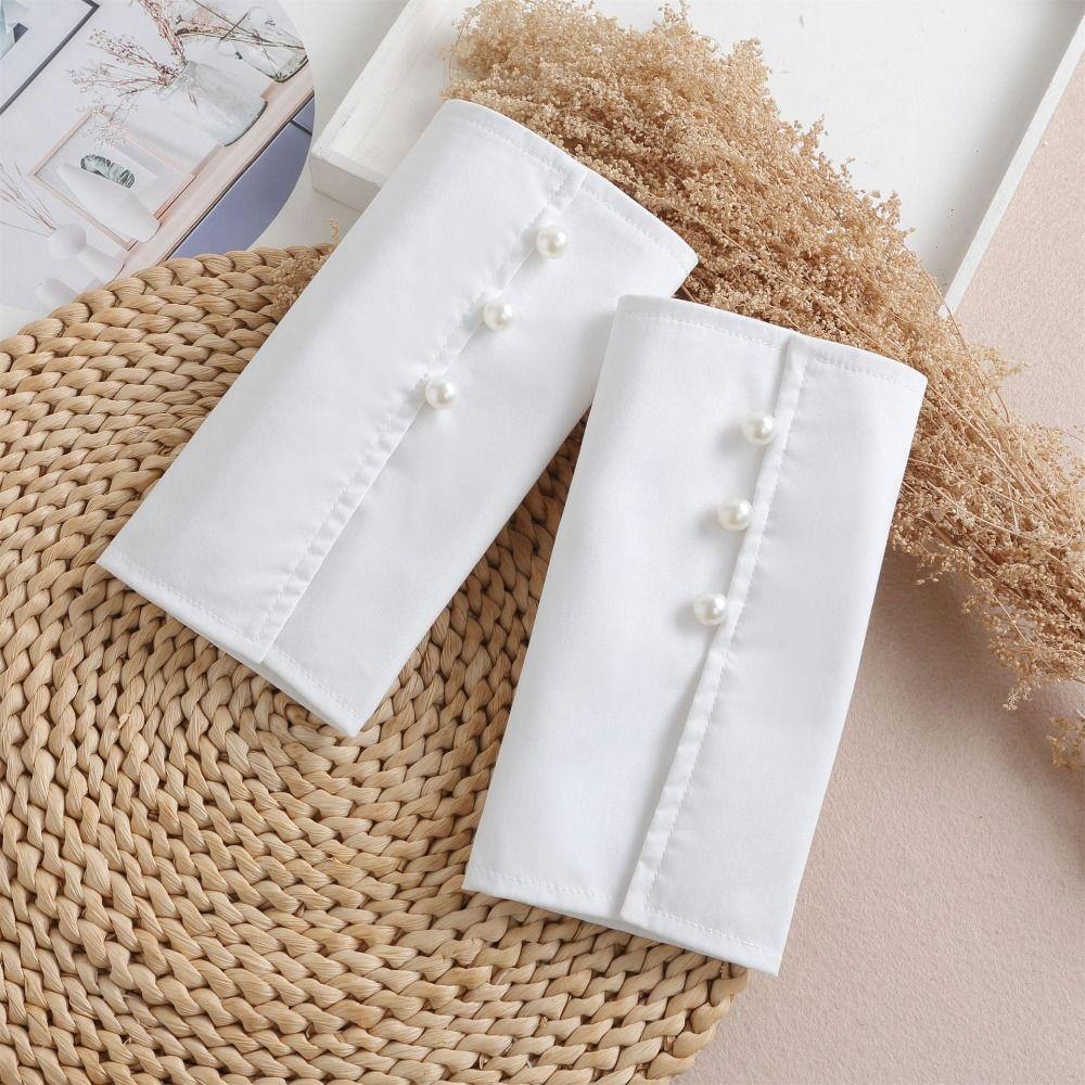 Comfortable False Wrist Cuffs Detachable Paired Wrist Warmer Elegant Fake Hand Sleeves  Winter