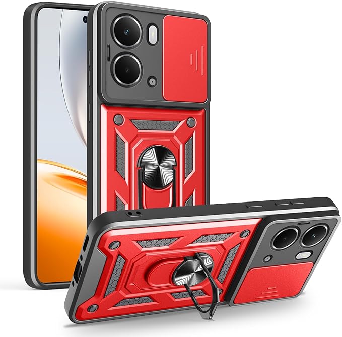 Чехол для Realme 14 5G Защита военного уровня Слайдер для камеры для Realme 14T Чехлы